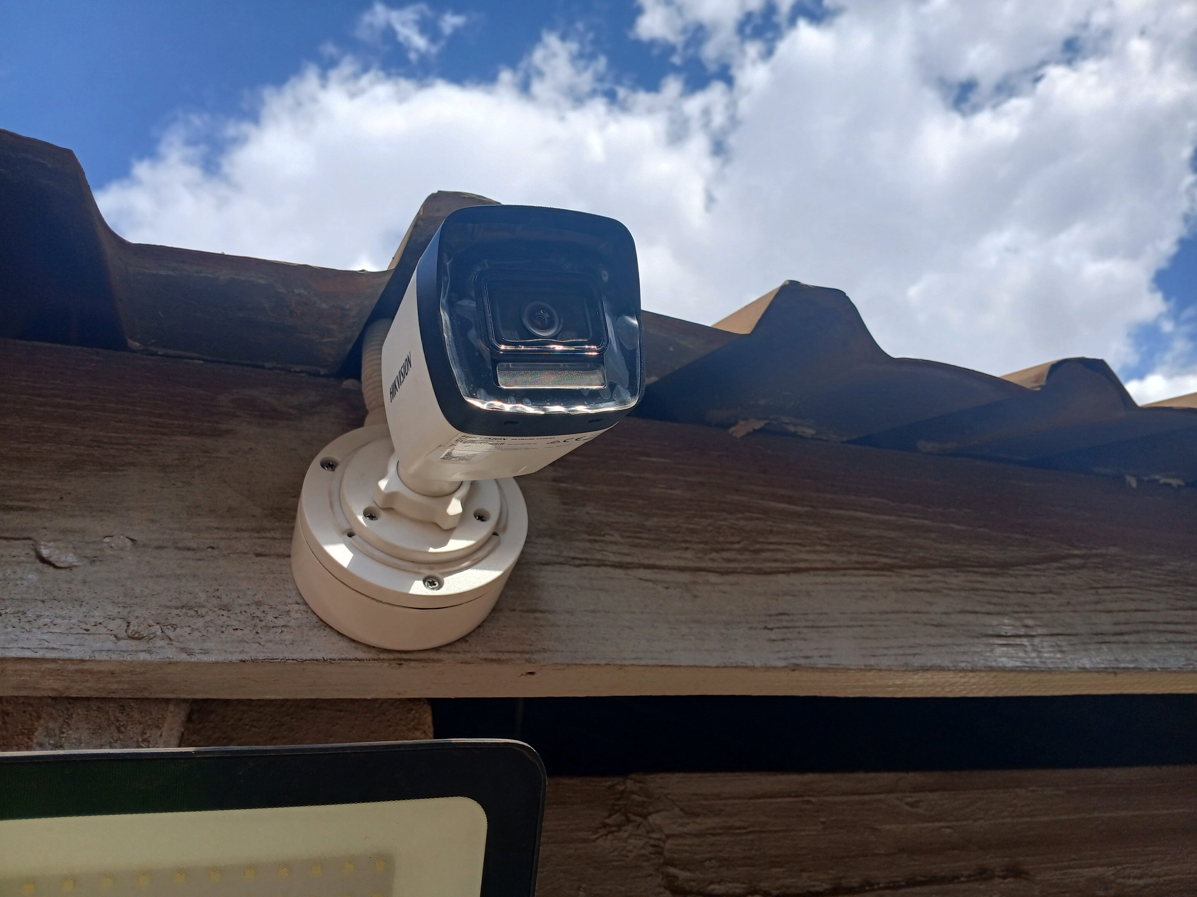 Second outdoor HD bullet camera covering the hospital perimeter